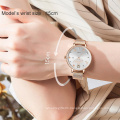 NAVIFORCE 5009 Women Watches Waterproof Fashion Creative Moon Star Design Ladies Wristwatch Rose Gold Clock Relogio Feminino